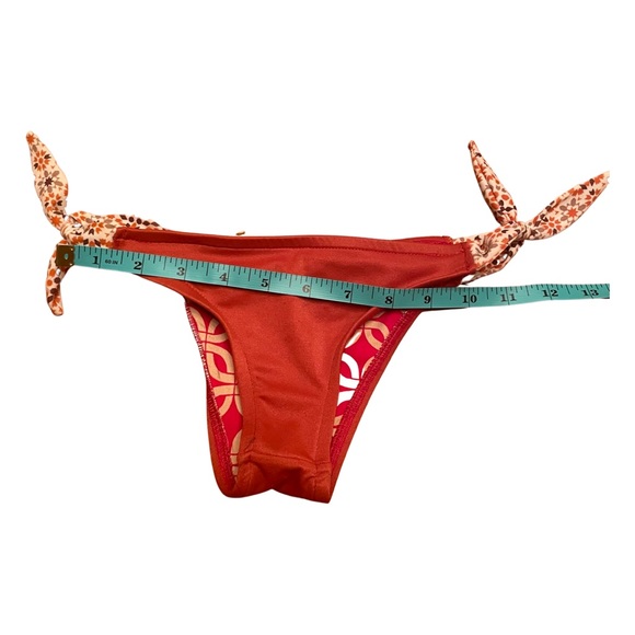 Made in Hawaii Reversible Bikini Orange and Mosiac Print - Picture 10 of 11